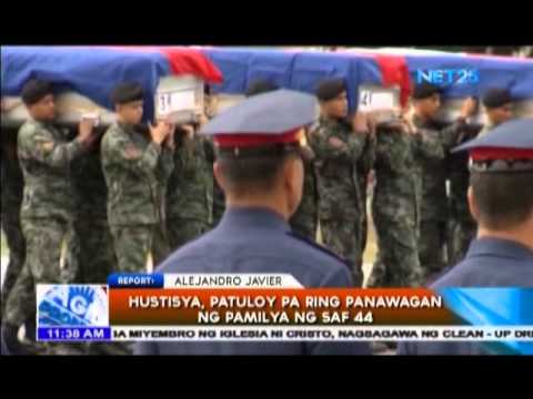 Hustisya, patuloy pa ring panawagan ng pamilya ng SAF 44