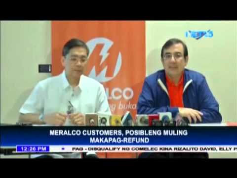 Mga Kustomer ng Meralco, Maaaring Makatanggap ng Refund
