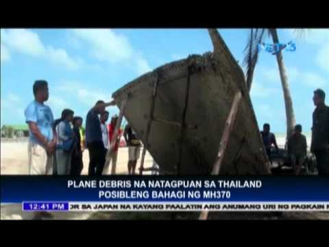 Posibleng bahagi ng MH370, natagpuan sa Thailand