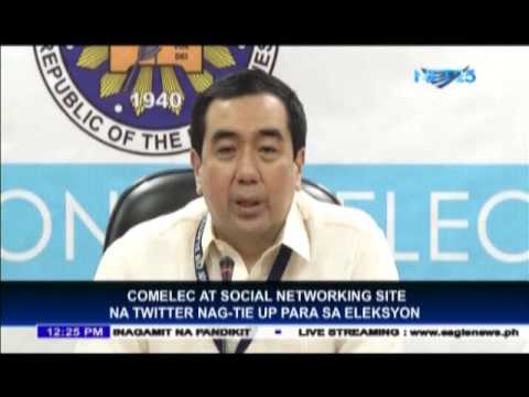 Tie-up ng COMELEC at Twitter, plantsado na!