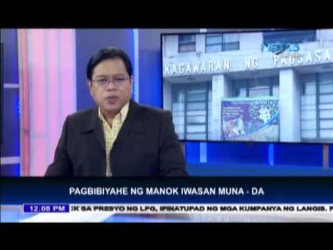Department of Agriculture nagpayo ng pagiwas muna sa pagbiyahe ng manok