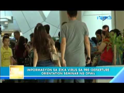 POEA, isinama ang Zika Virus sa pre-departure orientation