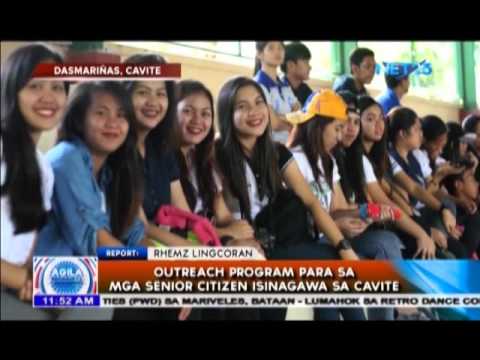 Outreach Program para sa mga senior citizen isinagawa sa Cavite