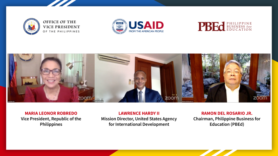 10 22 2020 PR - Vice President Robredo, USAID, PBEd Team Up to Provide Training to Unemployed and Out-of-School Youth