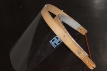 bamboo face shield