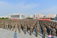 Covid response pinabilis ng North Korean military; bilang ng mga kaso ng ‘lagnat’ malapit na sa 1.5 milyon