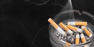 smoking cigarettes