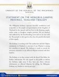 Embahada ng Pilipinas sa Thailand, inaalam kung may Pilipino na nadamay sa shooting tragedy sa Thailand