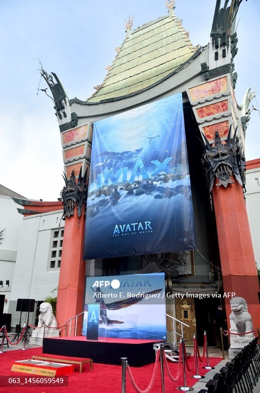 Handprints And Footprints Ceremony Honoring "Avatar: The Way Of The Water" Filmmakers James Cameron And Jon Landau