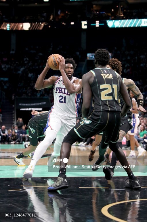 Philadelphia 76ers v Charlotte Hornets