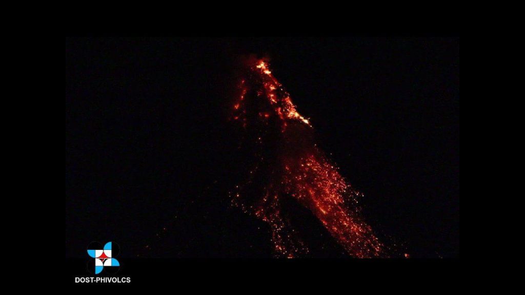 mayon eruption