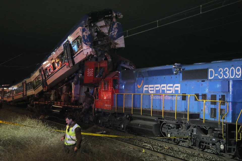 CHILE TRAIN CRASH