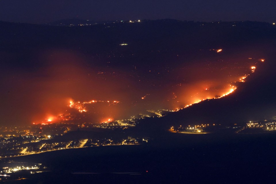 ISRAEL FOREST FIRES