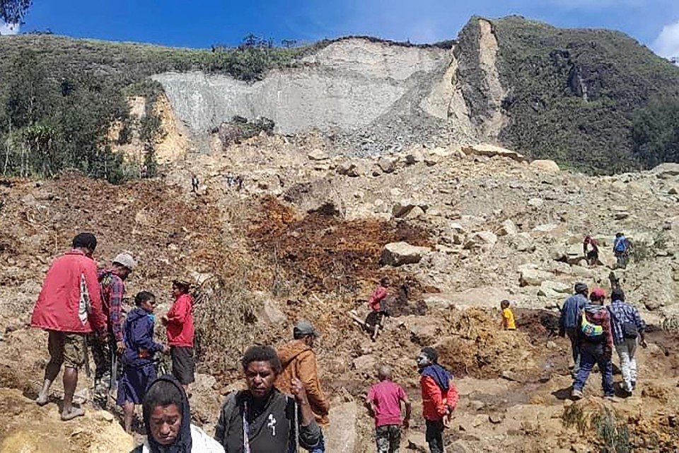 PNG DISASTER SITE