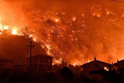 WILDFIRE IN GREECE