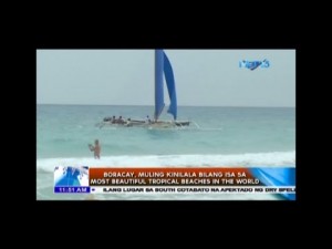 Boracay muling kinilala bilang isa sa Most Beautiful Tropical Beaches in the World