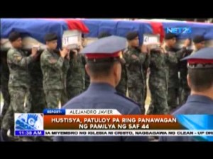 Hustisya, patuloy pa ring panawagan ng pamilya ng SAF 44
