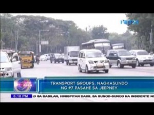 P7.00 na Pamasahe sa Jeep, Napagkasunduan ng Ilang Transport Group