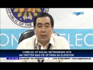 Tie-up ng COMELEC at Twitter, plantsado na!