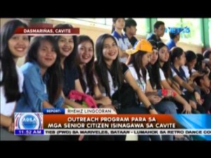 Outreach Program para sa mga senior citizen isinagawa sa Cavite