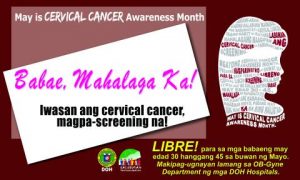Cervical Cancer Streamer 6x10