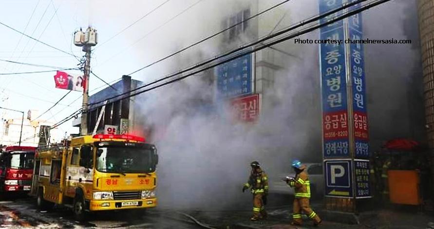 korea fire