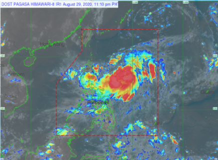 bagyo julian aug 29 11pm satellite
