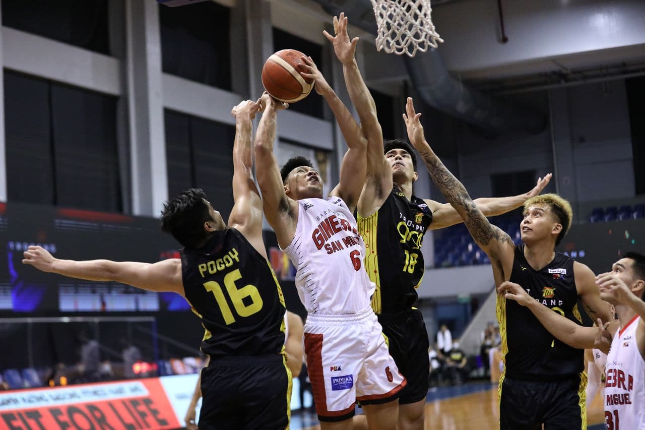 Brgy Ginebra, nakauna ng panalo sa TNT Tropang Giga sa best-of-seven championship game, Philippine Cup