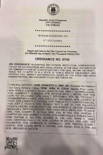 isko ordinance