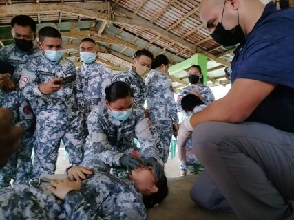 10 12 2021 PR - U.S. Military and Philippine Coast Guard Conduct Tactical Combat Casualty Care Training 2