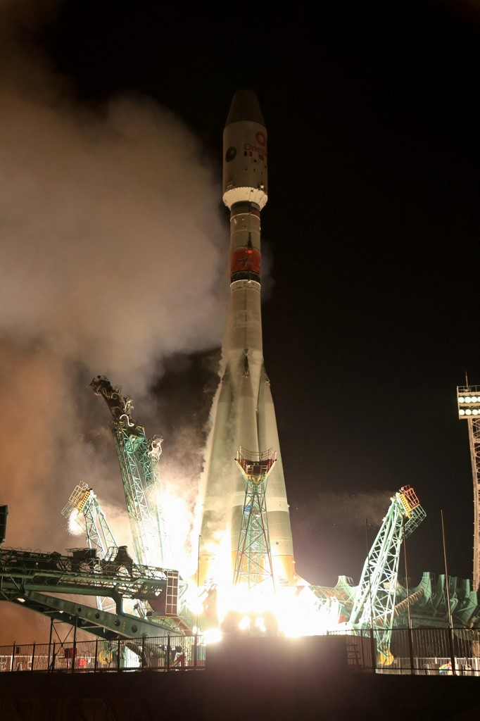 KAZAKHSTAN-RUSSIA-UK-SPACE