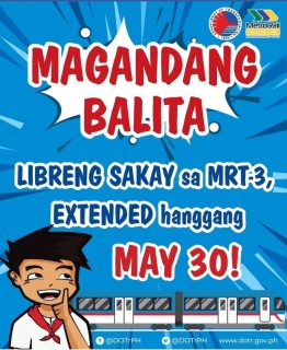 LIBRENG-SAKAY-MRT