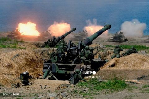 TAIWAN-DEFENCE-MILITARY-DRILL