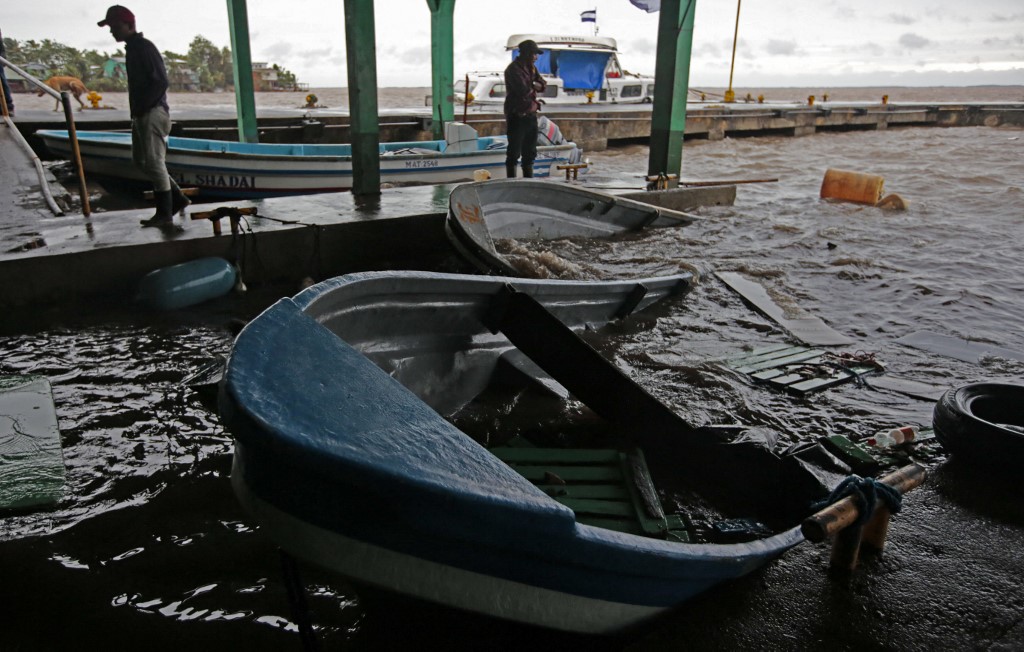 NICARAGUA-WEATHER-HURRICANE-JULIA