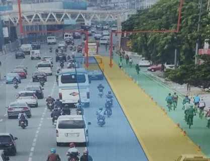 motocycle lane