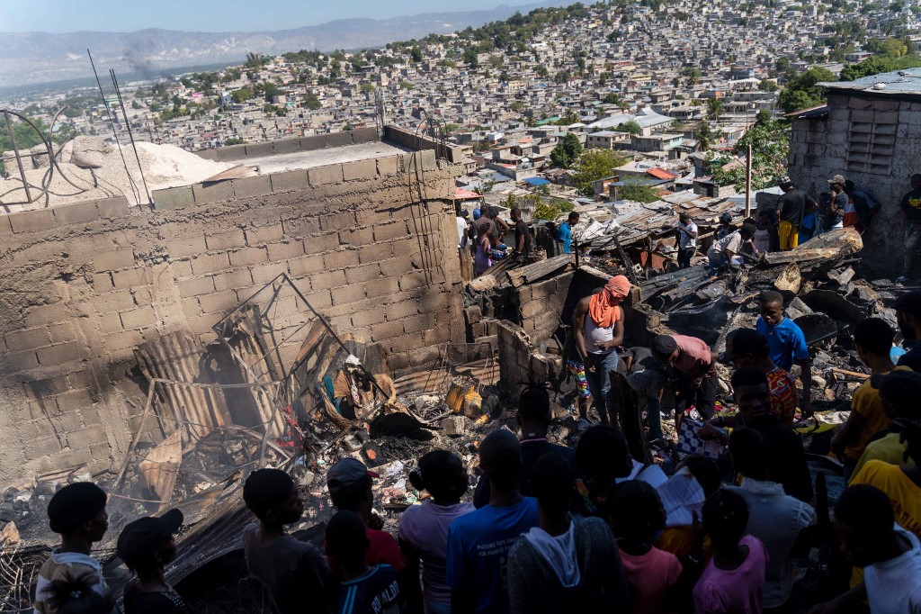 HAITI-FIRE