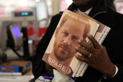 BRITAIN-ROYALS-US-LITERATURE