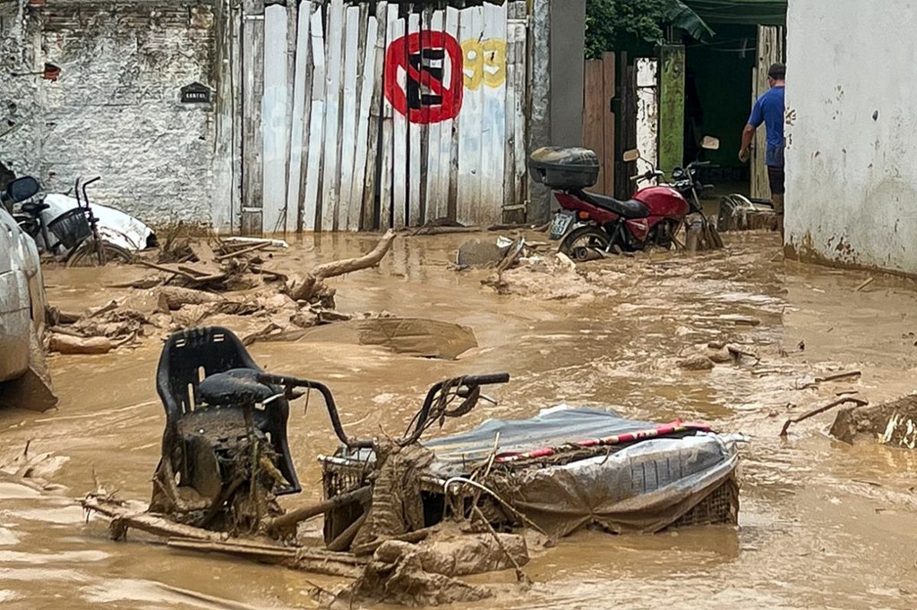BRAZIL-WEATHER-RAIN-FLOOD-LANDSLIDE