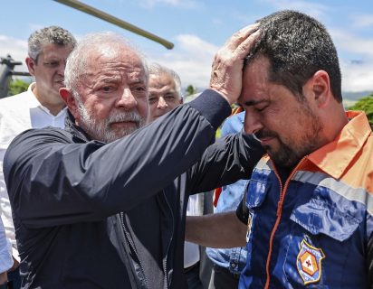 BRAZIL-WEATHER-RAIN-FLOOD-LANSLIDE-LULA DA SILVA