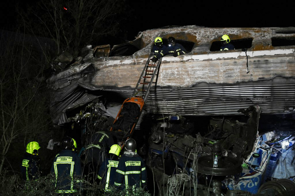 GREECE-TRAIN-ACCIDENT