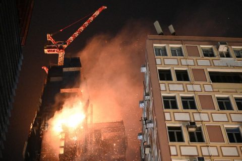 HONG KONG-CHINA-FIRE