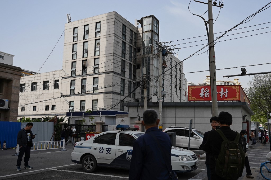 CHINA-FIRE-DISASTER-EMERGENCY