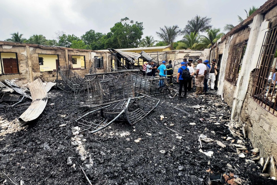 GUYANA-FIRE