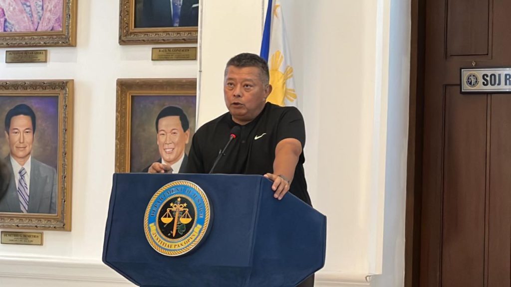 Justice Secretary Remulla