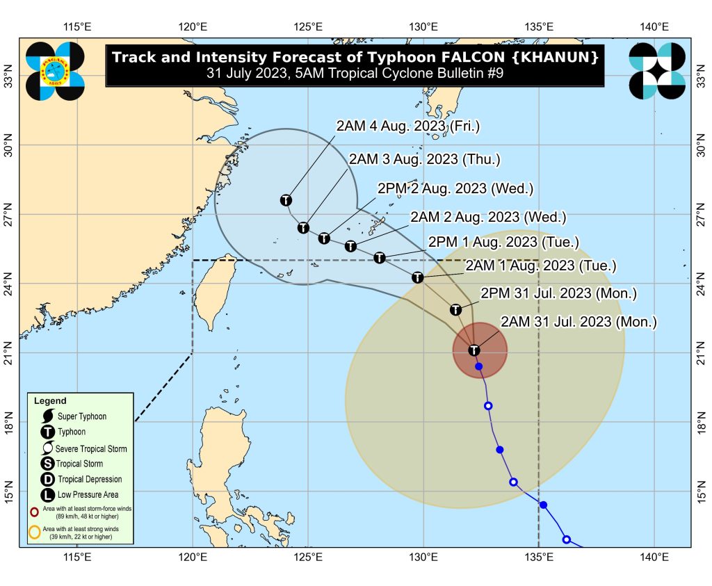 PAGASA 5AM Forecast