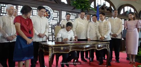 signing of Maharlika Bill