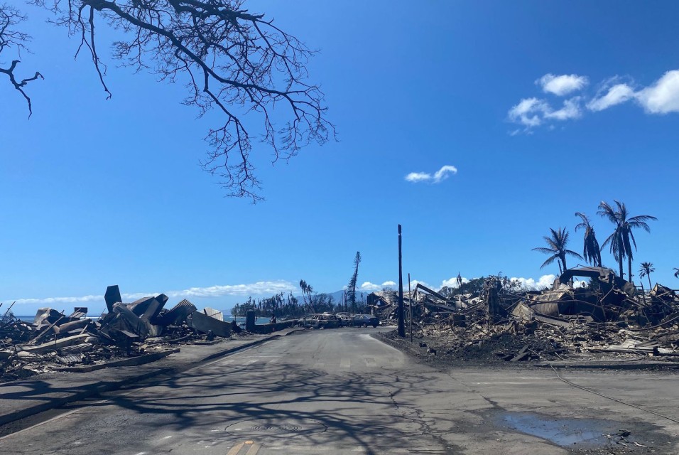 HAWAII PROBE ON WILDFIRE AFP
