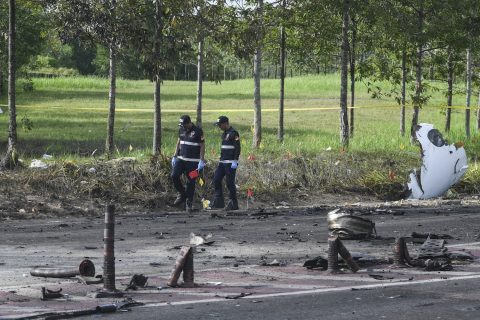 LIGHT PLANE CRASH