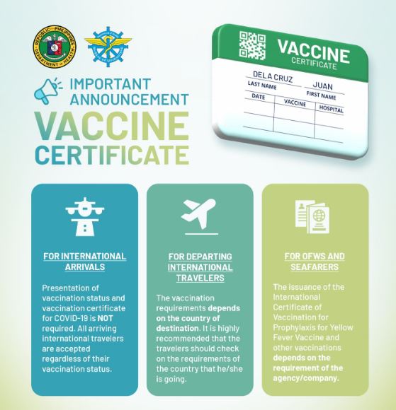 VAX CERT