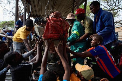 ZIMBABWE MINE COLLAPSE